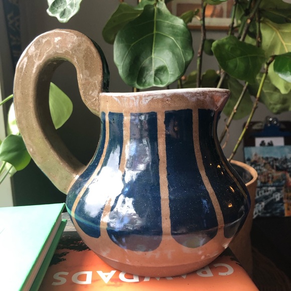 Handcrafted Ceramic Clay Pitcher - Picture 4 of 5